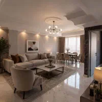 ۶۰ متر / روبه آفتاب / یک خواب / نما تراورتن /سردار