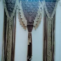 پرده ودیوار کوب مکرومه