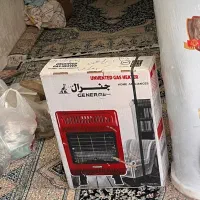 ۲عدد بخاری گازی بدون دود کش جنرال اکبند گارانتی