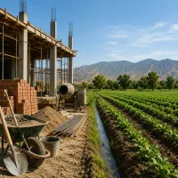 کارگر ساختمانی و کشاورزی هستم