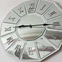 ساعت دیواری آینه ایی