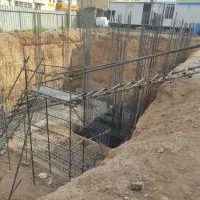 داربست فلزی درون و بیرون شهر