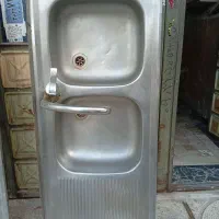 فروش فوری دستگاه کالباس بر صنعتی و سینک ظرفشویی