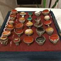 بدل نگین دار ضد زنگ مشابه نقره
