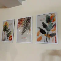 تابلو برگ انجیری ۳ تا سایز ۴۰ در ۶۰