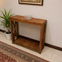 کنسول چوبی