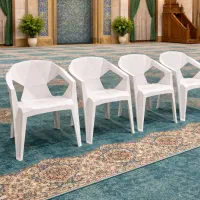 صندلی پلاستیکی غذاخوری مدل ترنج۷ مسجد هیئت