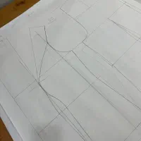 الگو پایه لباس شب و عروس از سایز ۳۶ تا۵۴ متد مولر