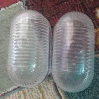 شیشه لامپ حیاطی
