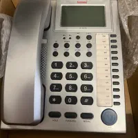 تلفن ثابت تکنوتل سیمی دو خطه (۲ لاین) کم کارکرد