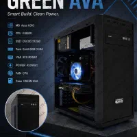 کیس گیمینگ اقتصادی  Rx580