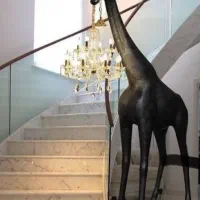 مجسمه زرافه (شهر مجسمه)زرافه لوستری