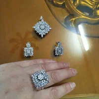 سرویس نقره بسیارزیبا