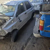پراید مدل ۹۶ تصادفی