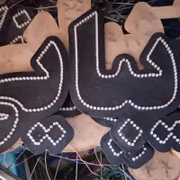 دو عدد تابلو ال ای دی یک مترو نیم