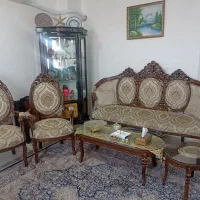 مبل سلطنتی چوب گردو 9نفره بابوفه در (شهرعالیشهر)