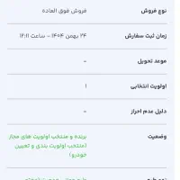 فروش حواله تارا تحویل ۹۰ روزه
