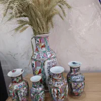 گلدان گل مرغی آبکاری طلا
