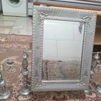 اینه شمعدان استیل