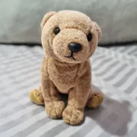 عروسک خرس قهوه‌ای دست ساز اورجینال