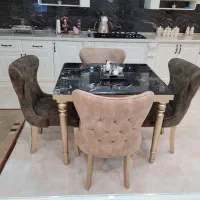 میز نهار خوری چهار نفره ا رویه سنگ