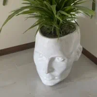 گلدان بزرگ طرح صورت