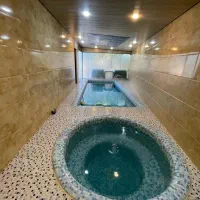 ۲خواب استخر و جکوزی ترو تمیز