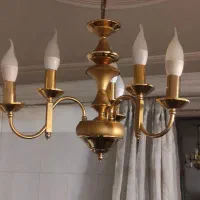 لوستر آبکاری طلا