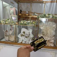 خنچه عروس و داماد حنا دکور نامزدی پول آرایی