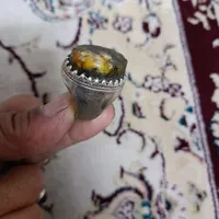 انگشترنقره‌رکابداروزن‌سنگین‌باسنگ.جاسپریمنی|جواهرات|قم, کلهری|دیوار