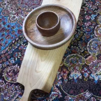 تخته سرو و میوا خوری چوبی
