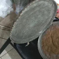 دوعدد سینی خیلی قدیمی هر دوتا ،، حراج