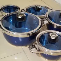 قابلمه استیل کفه چدن خارجی  سوسانو