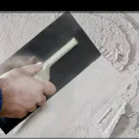 کچ کار سقف زیرکار لکه گیری گچ خاک