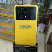 گوشی POCO x6pro چرم کوب زرد شرکتی