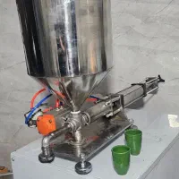 پرکن مایعات غلیظ پنوماتیک استیل