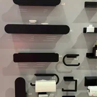 اکسسوری سرویس بهداشتی،حمام،دکور،چهارپایه فلزی مدرن