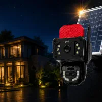 دوربین سیمکارتی 4g دولنز خورشیدی tp33 okam