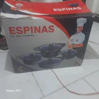 ست ۶ پارچه قابلمه و ماهی تابه چودن نو نو