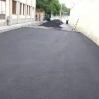 آسفالت محوطه وزیرسازی کانال کوچه باغ خیابان