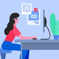 خانم عزیز با کار آنلاین به درآمد برس