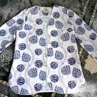 کت شیک سورمه آیی سفیدسایز۴۲-۴۴