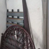 تخت خواب دو نفره فلزی کارکرده