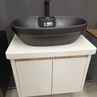 سبز ماچا درب دوبل سایز ۶۰در ۴۰ روشویی