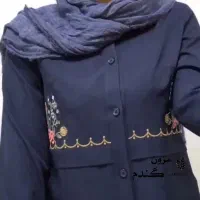 مانتو گلدوزی بسیار زیبا