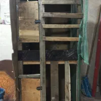 لانه پرنده چوبی دوطبقه