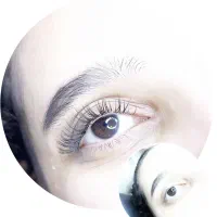 اکستنشن مژه قشم.تخفیف3نفر اول