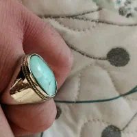 انگشتر فیروزه معدنی اصل
