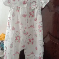 لباس بچه گانه طرح خرس صورتی