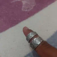 انگشتر نقره .حلقه